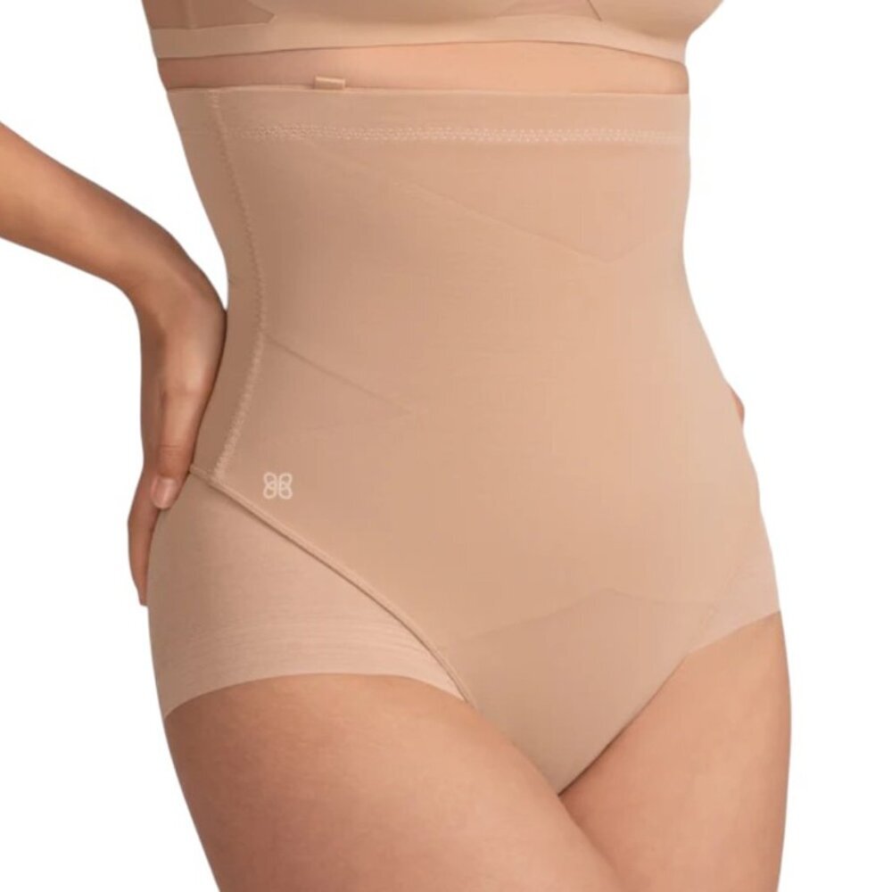 Honeylove SuperPower Briefs and Mesh Bag Nude Tummy Control High Waist Size XL